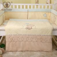 高档 婴儿床上用品 天鹅绒宝宝被罩被套 可爱多花色