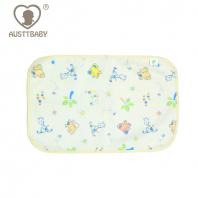 三层防滑婴儿隔尿垫 纯棉布尿垫 竹纤维防水柔软透气